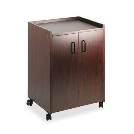 Safco Safco, Mobile Refreshment Center, One-Shelf, 23w X 18d X 31h, Mahogany 8953MH